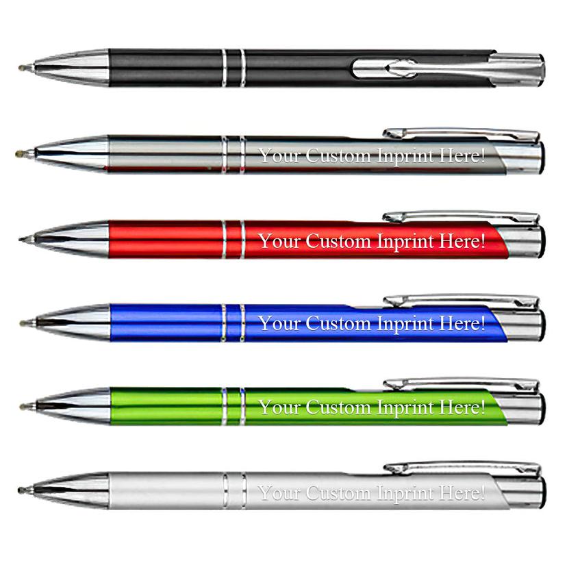 Custom Pens Office Pens Personalized Pens Metallic Printed Name Pen ...