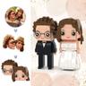 Wedding Brick Figures