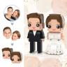 Wedding Brick Figures